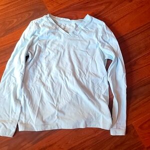 Kids blue V-Neck Shirt